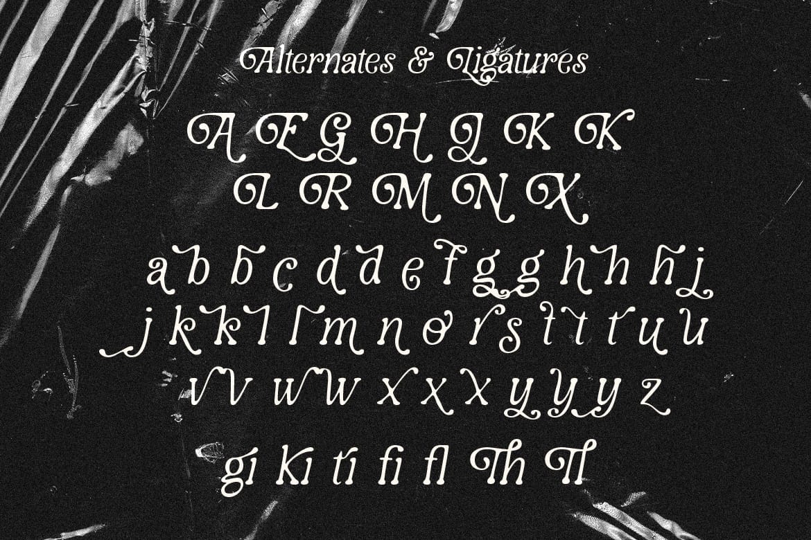 French Croissant Typeface