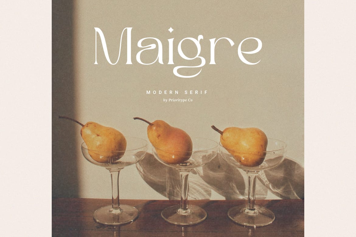 Maigre - Modern Serif