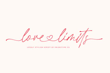 Love Limits - Lovely Stylish Font