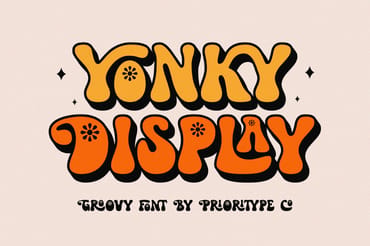 Yonky Display Font