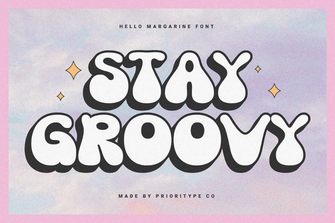 Hello Margarine - Groovy Font