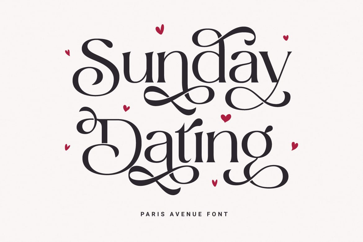 Paris Avenue - Modern Display Serif