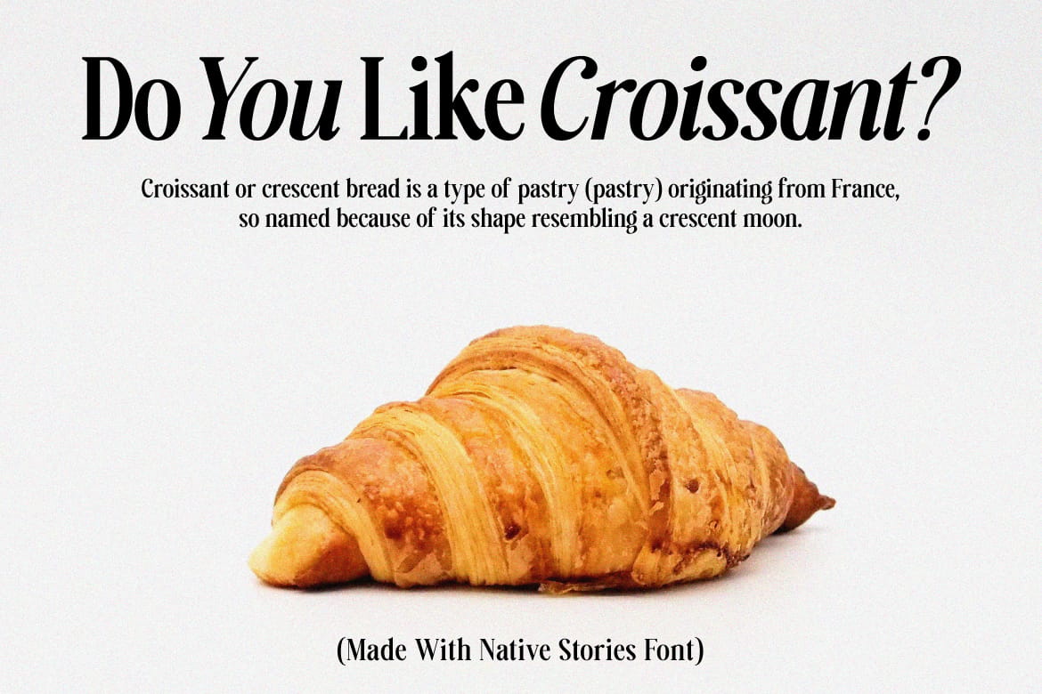 Native Stories - Classic Serif Font