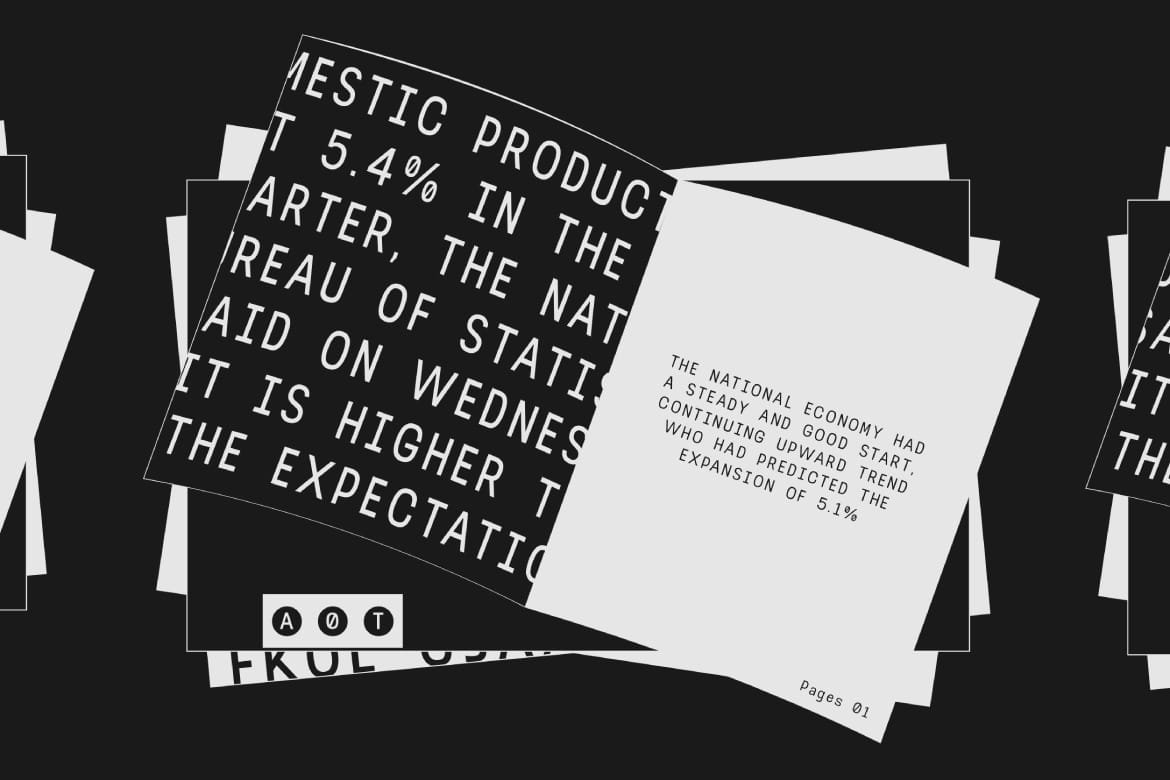 AOT Serial Mono Font