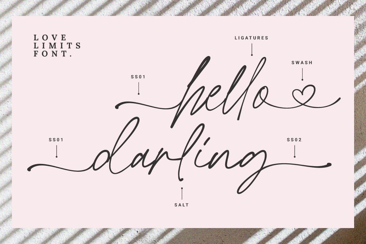 Love Limits - Lovely Stylish Font