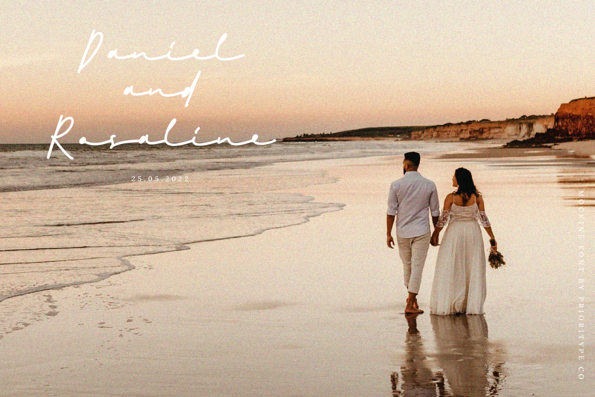 Mockine – Monoline Script Font