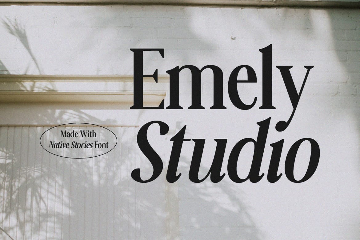 Native Stories - Classic Serif Font