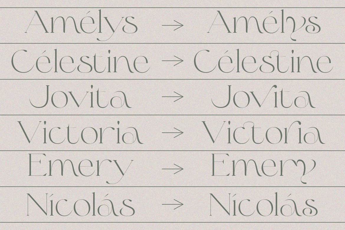 Olive & Citrus - Modern Serif