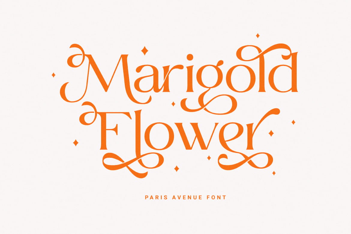 Paris Avenue - Modern Display Serif