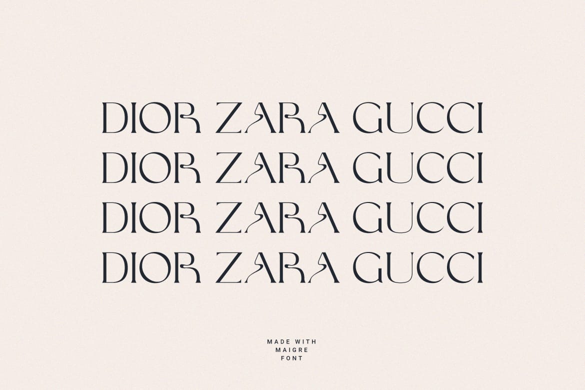 Maigre - Modern Serif