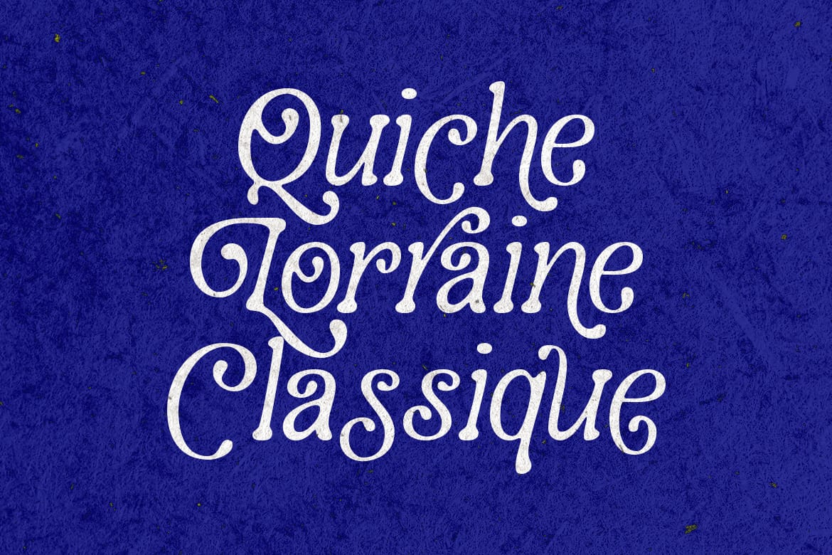 French Croissant Typeface