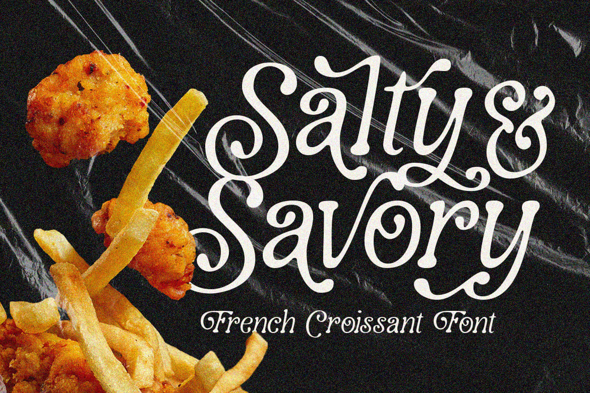 French Croissant Typeface