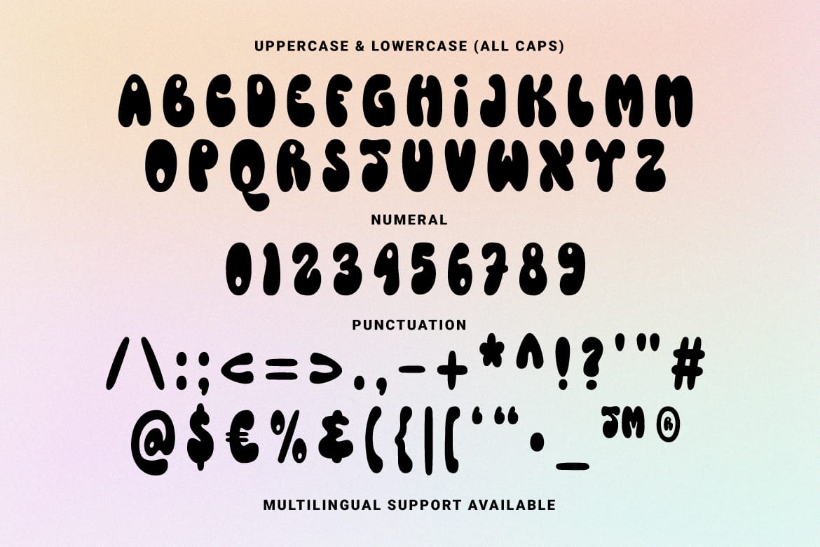 Nineties Stuff - Groovy Font