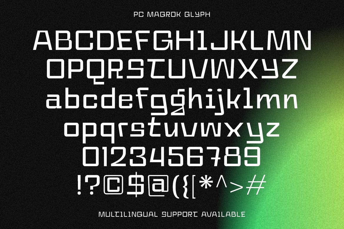 PC Magrok - Font Family (Variable)