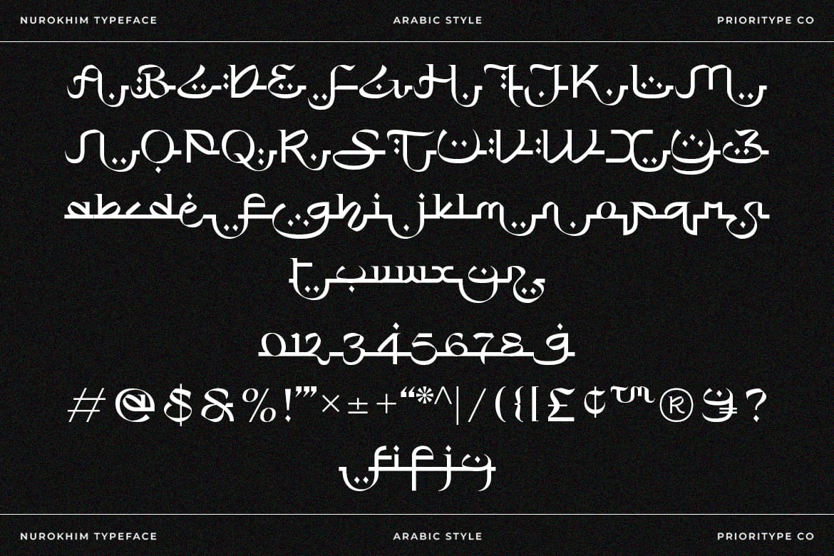 Nurokhim – Arabic Style Font