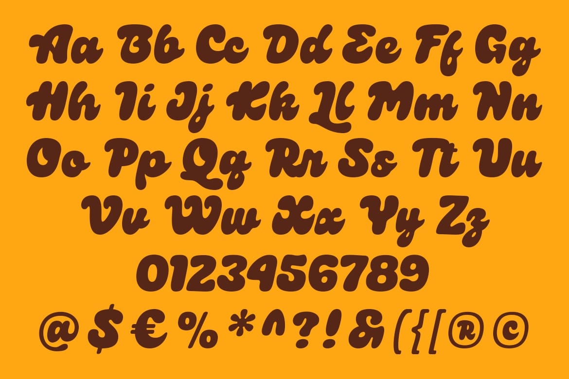 Super Taste - Bold Script Font