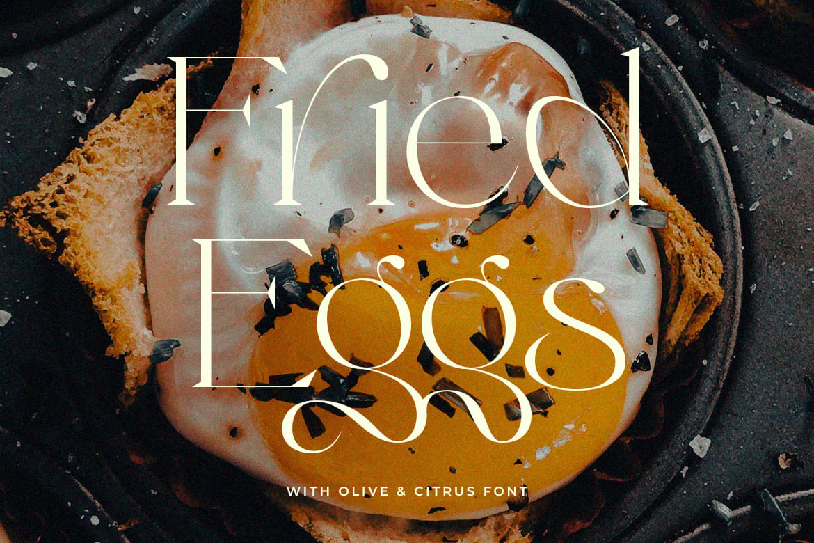 Olive & Citrus - Modern Serif