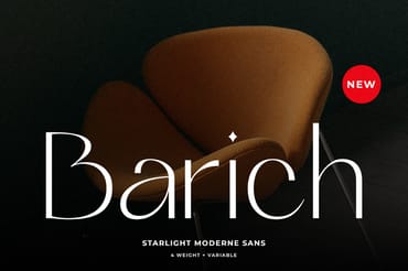 Barich Moderne Sans + Variable