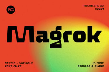 PC Magrok - Font Family (Variable)