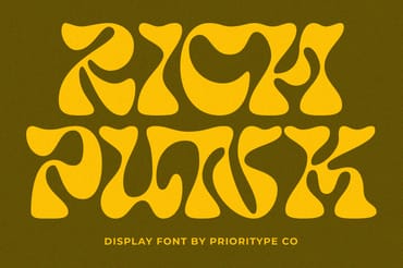 Rich Punk - Display Font