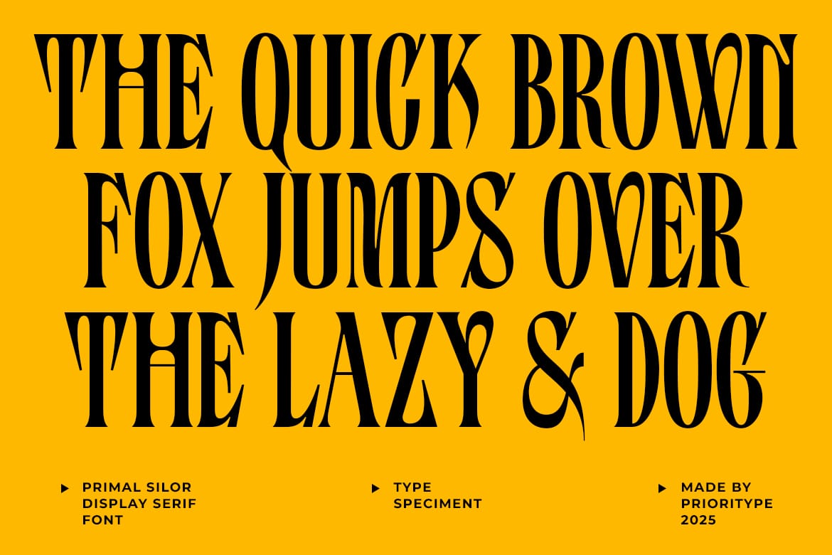 Primal Sailor - Condensed Font