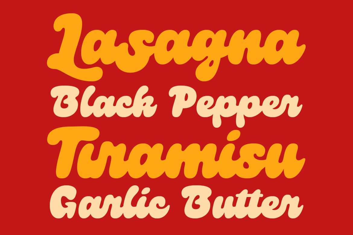Super Taste - Bold Script Font