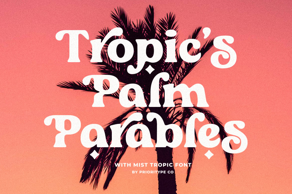 Mist Tropic - Tropic Serif Font