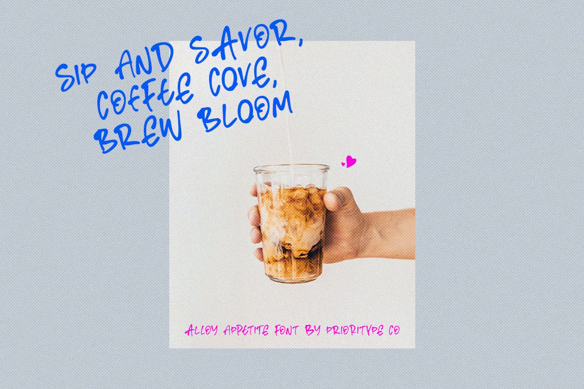 Alloy Appetite – Handwritten Font