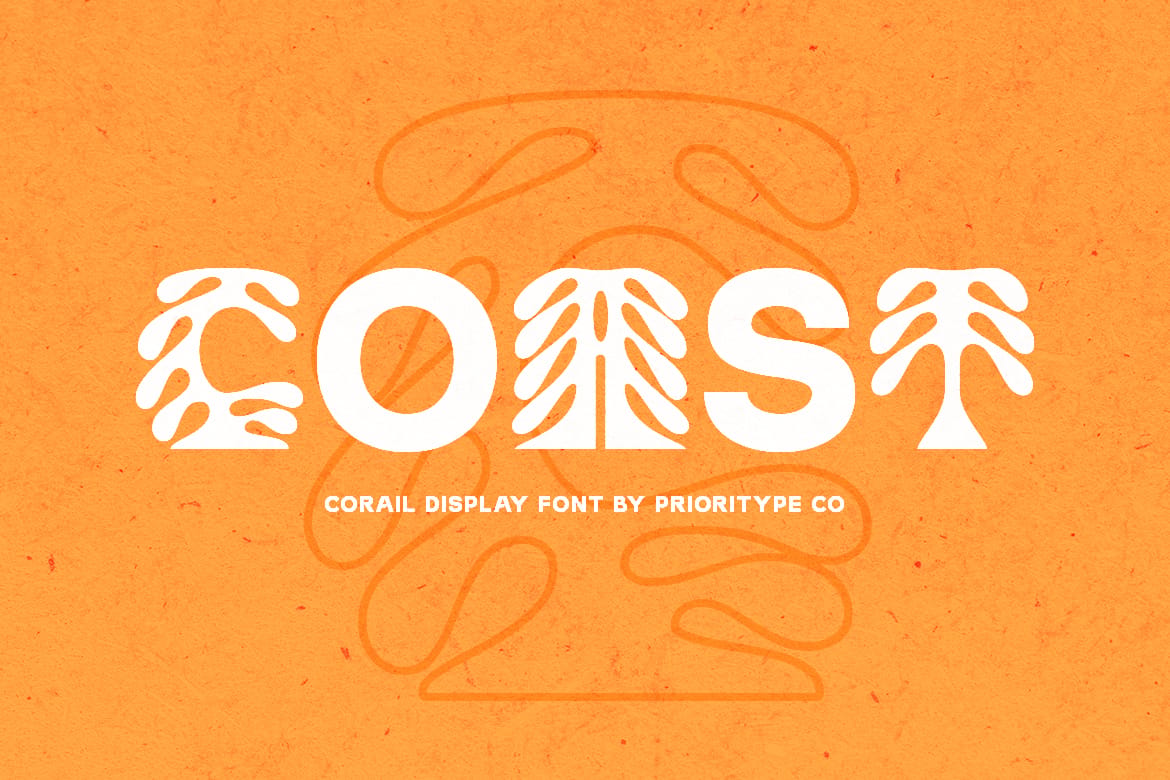 Corail Display Font - Tropics Font