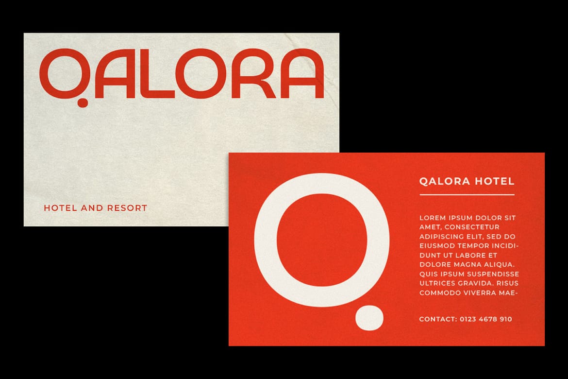 Qurova - Logo Font