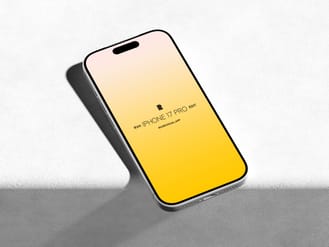 iPhone 17 Pro Round Free Mockup