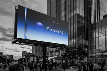 City Billboard Mockup