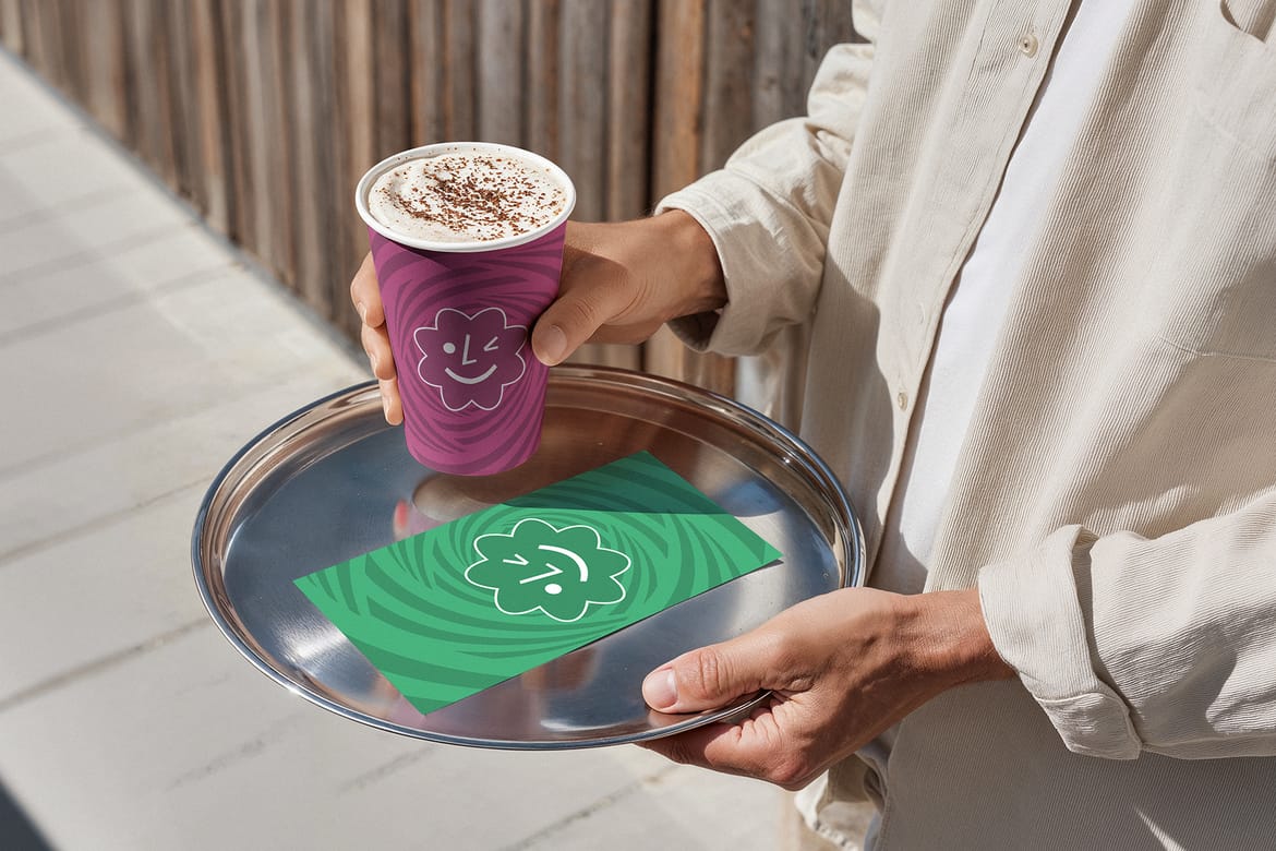 Free Coffee Cup and Menu Mockup / Barista Series