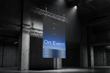 Industrial Hanging Banner