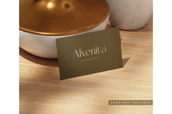 Business card mockup