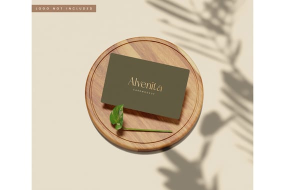 Business card mockup