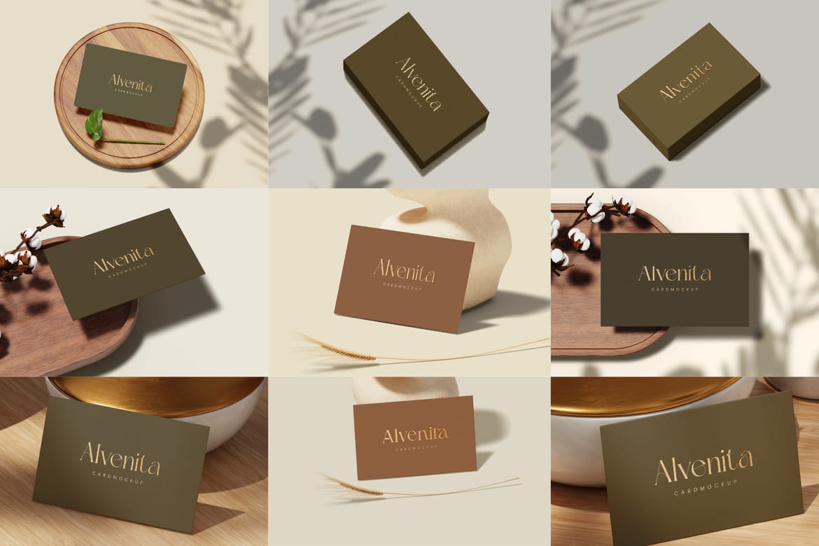 Business card mockup