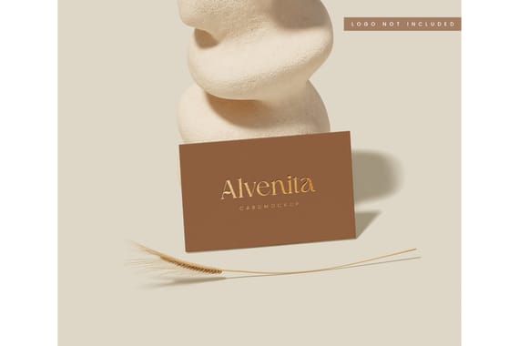 Business card mockup