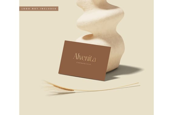 Business card mockup