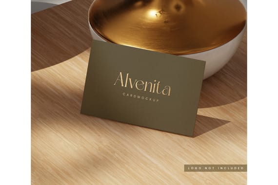 Business card mockup