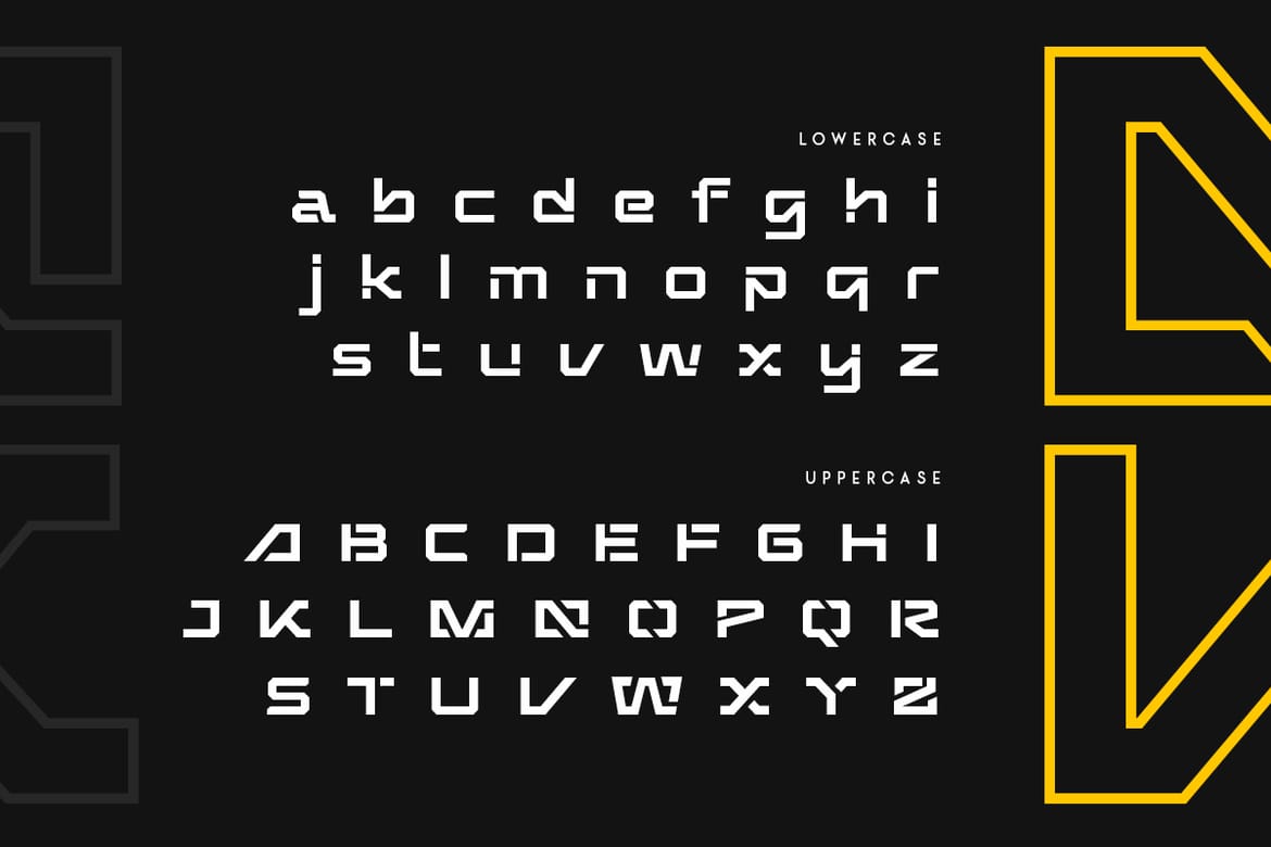 Nexa - Modern Futuristic Scifi Font