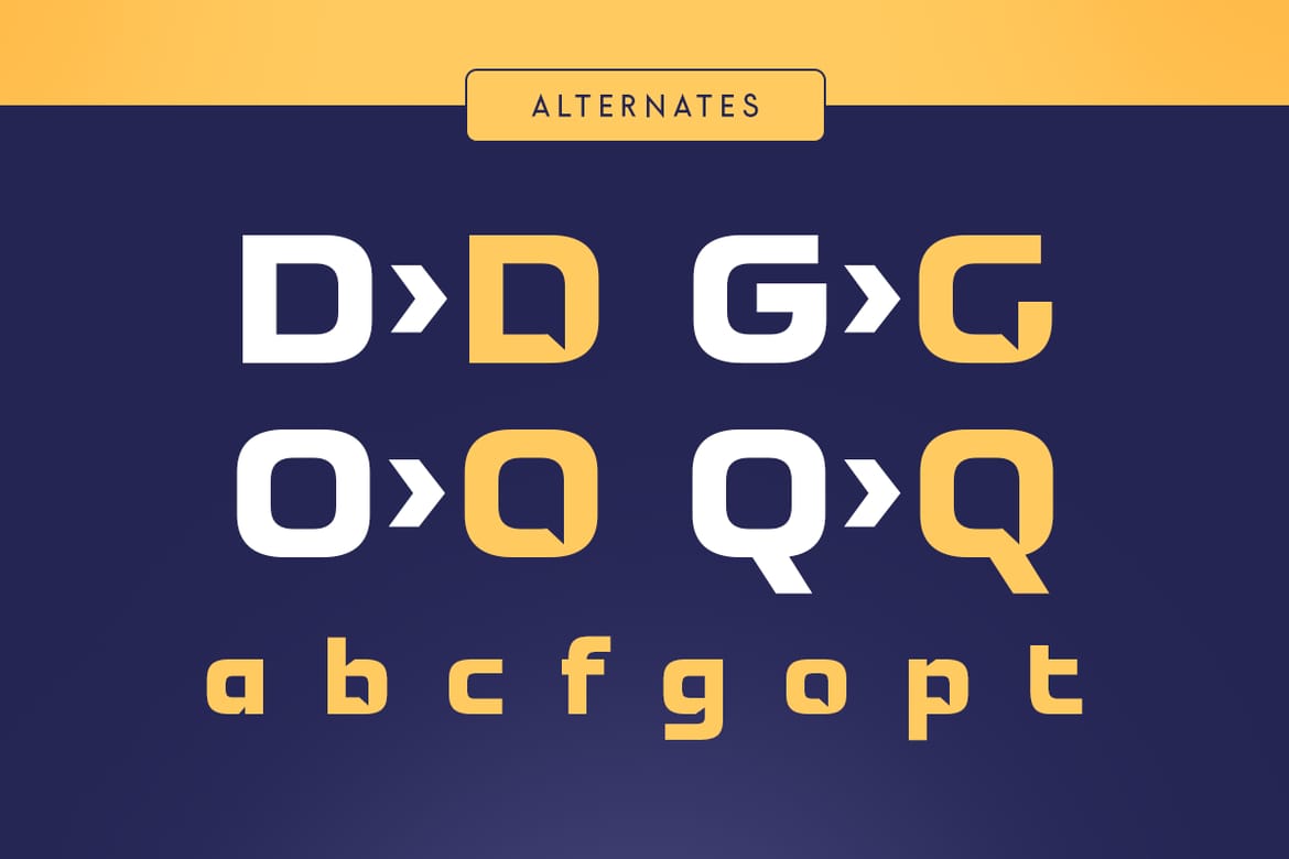 CYBORG - Modern Futuristic Font