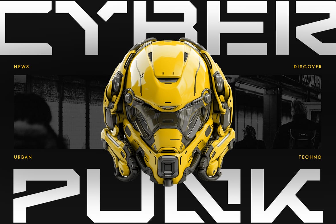 Nexa - Modern Futuristic Scifi Font