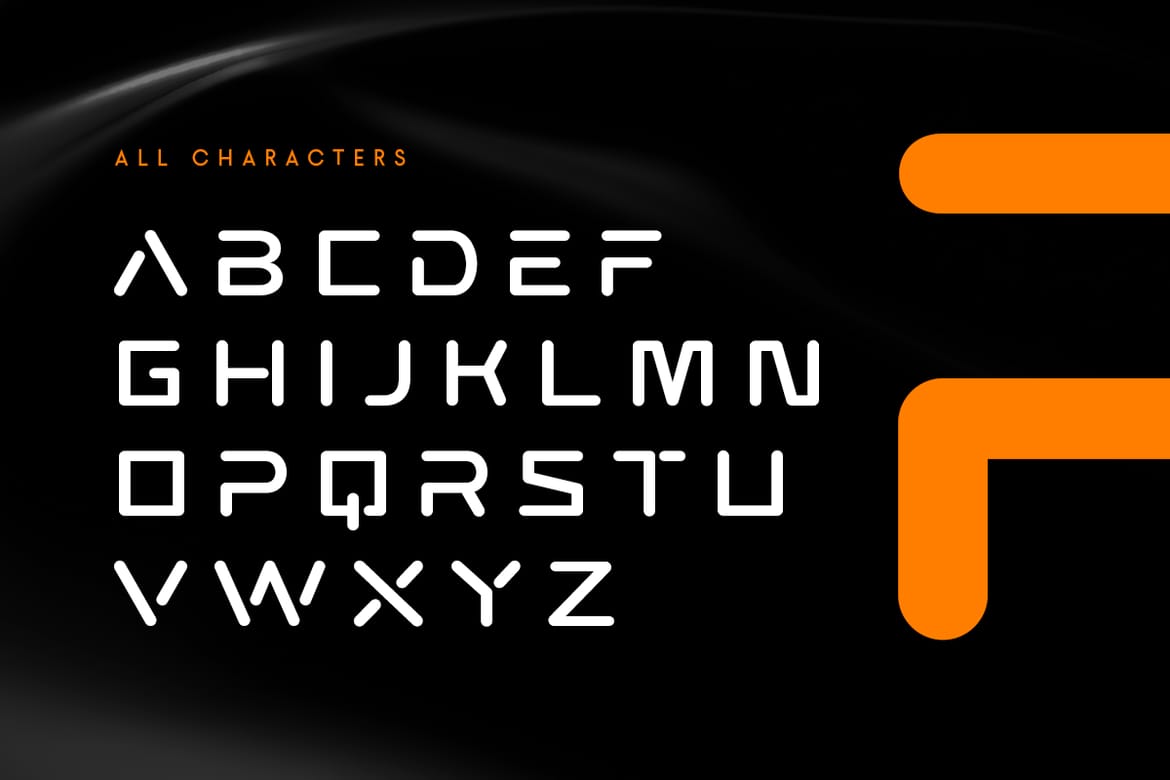 VENUS - Modern Futuristic Scifi Font