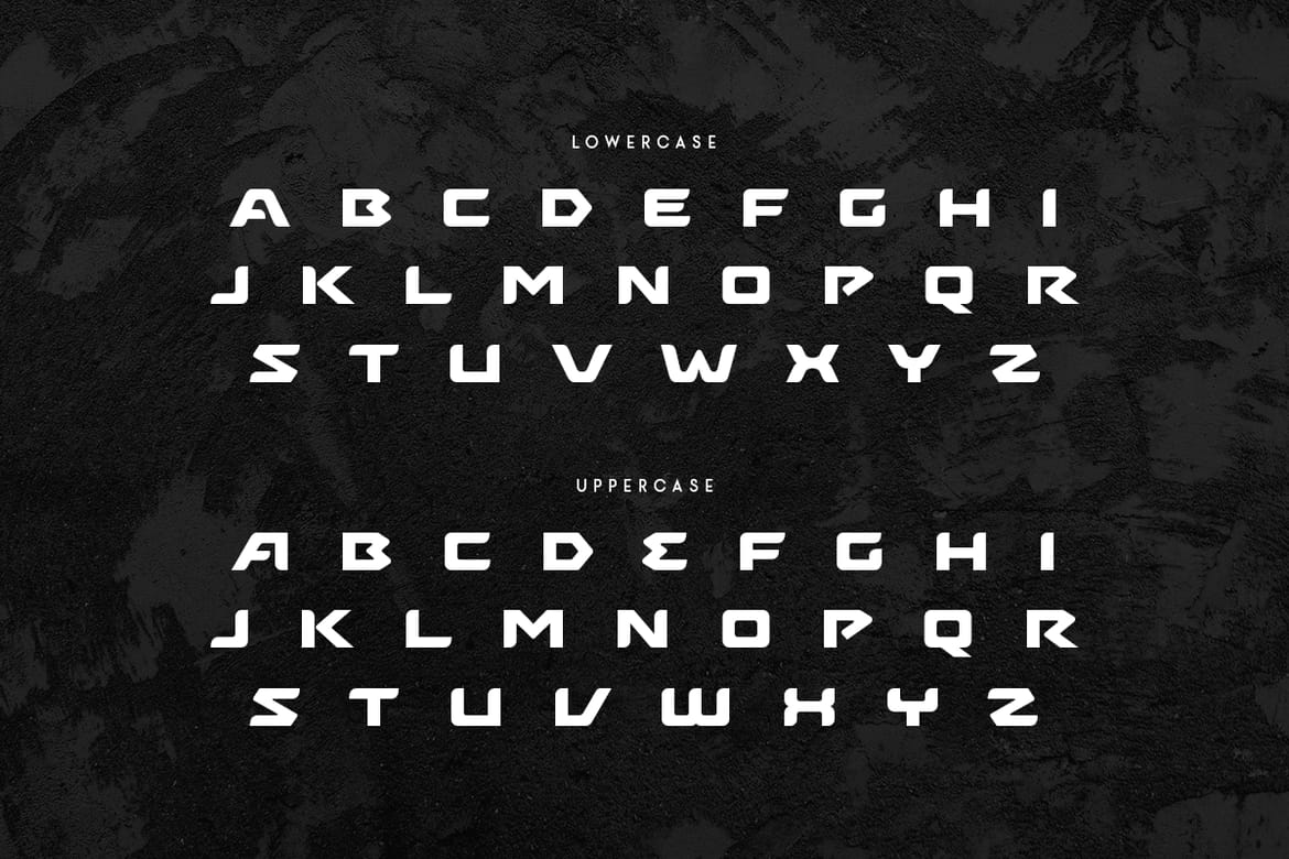 CRUSH - Racing Car Modern Font