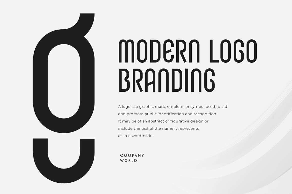 Logotype - Modern Logo Font