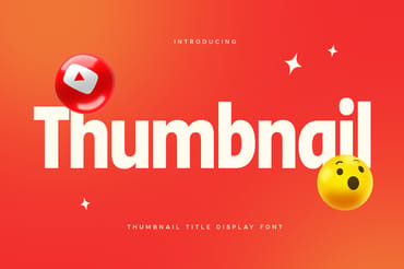 Thumbnail - Title Headline Font