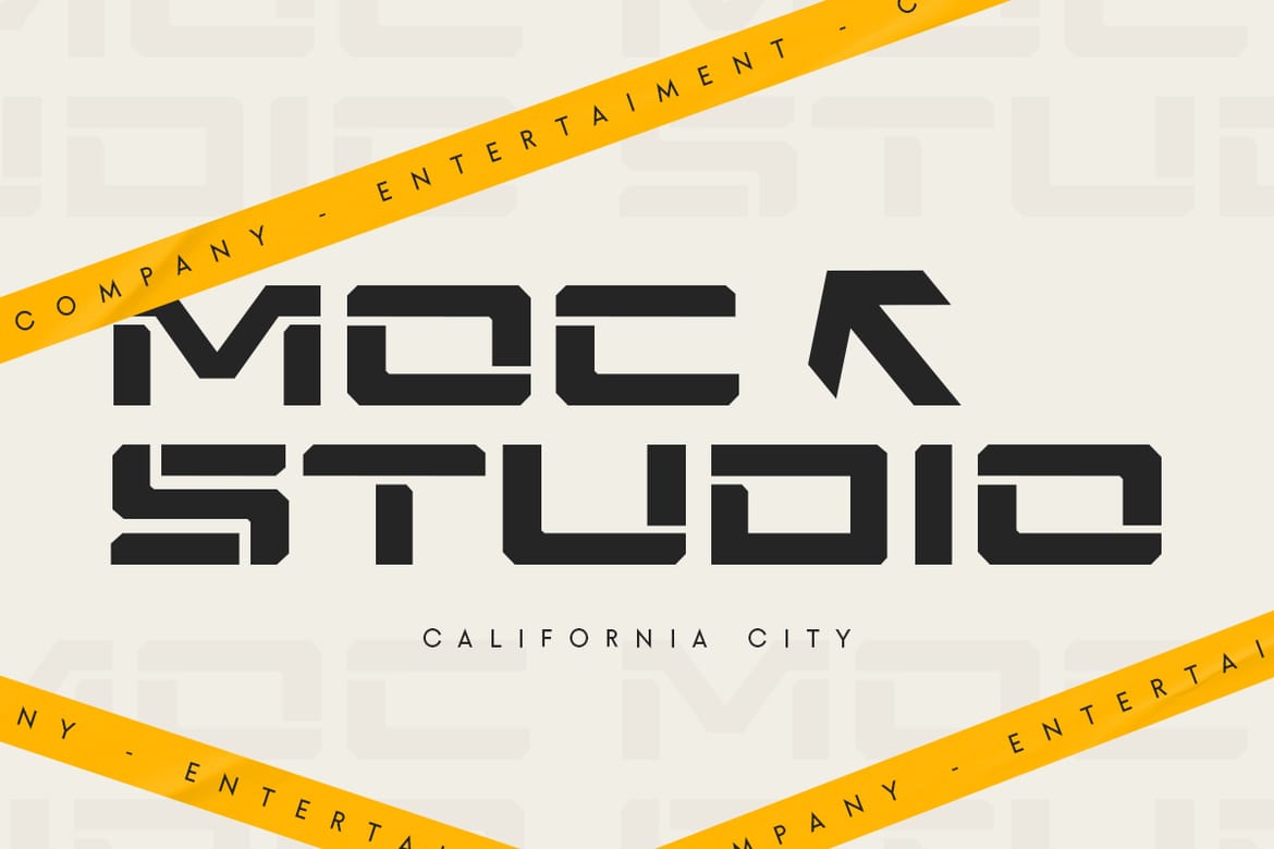Invasion - Futuristic Techno Font