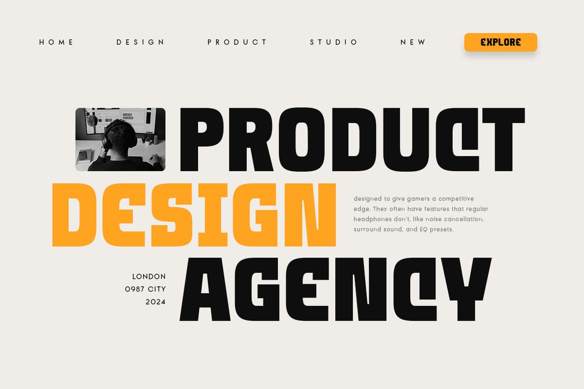 Strict - Modern Neo Brutalism Font