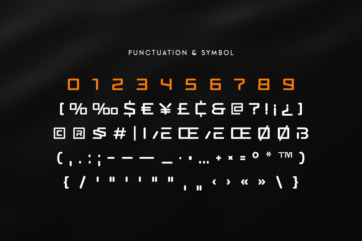 VENUS - Modern Futuristic Scifi Font